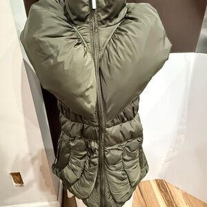 Milano Women's Green Puffer Jacket